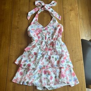 Altar’d state floral mini dress, women’s size small